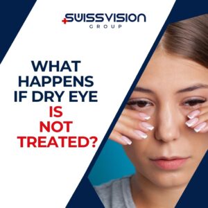 What happens if dry eye is not treated